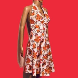 Finley floral halter style dress size 2